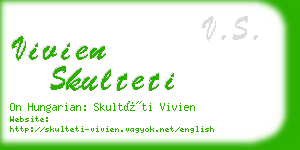 vivien skulteti business card